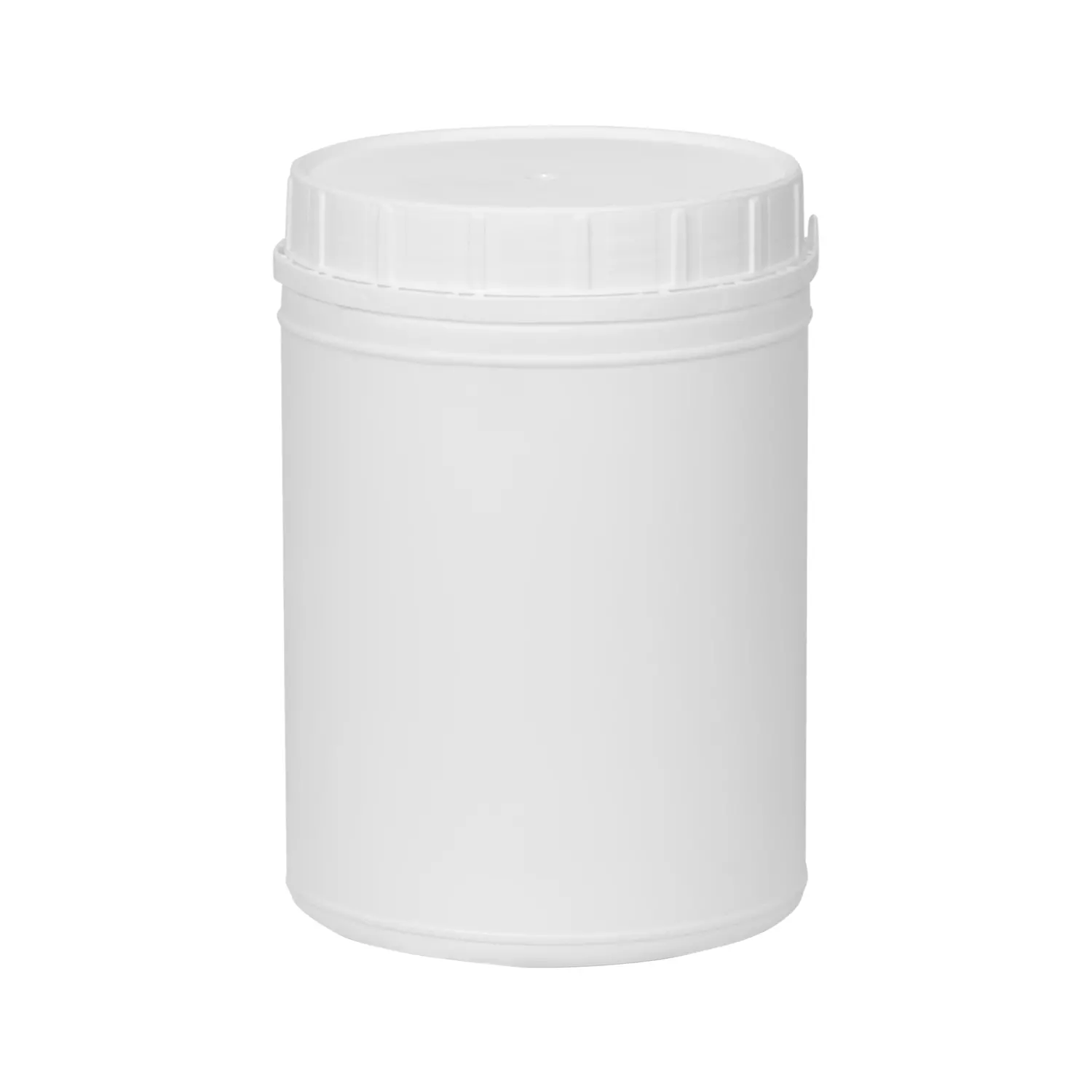 1.000 cc Weiße Polyethylen Dose