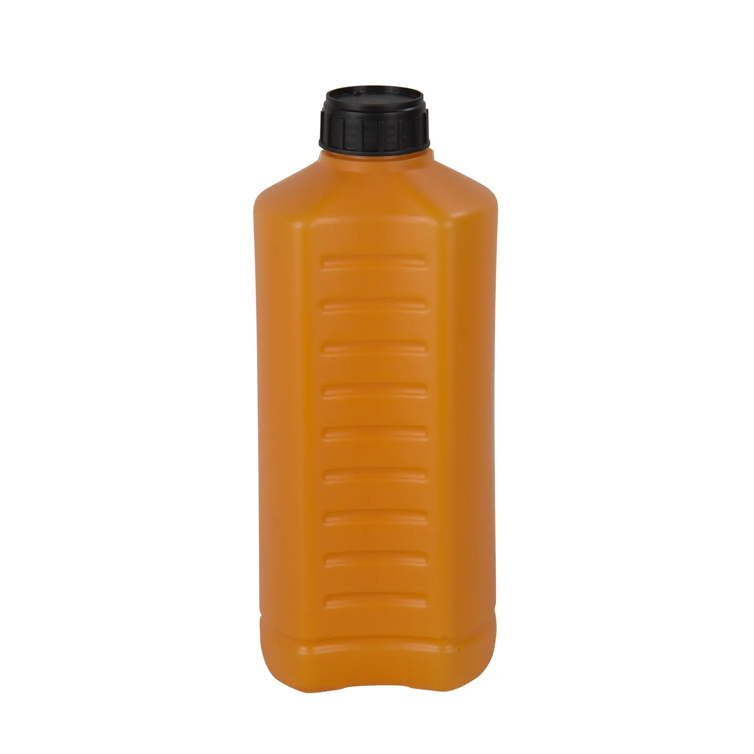 1.000-cc-Hilal Runde Karamellfarbene Polyethylenflasche 1.000-cc-Hilal Runde Karamellfarbene Polyethylenflasche