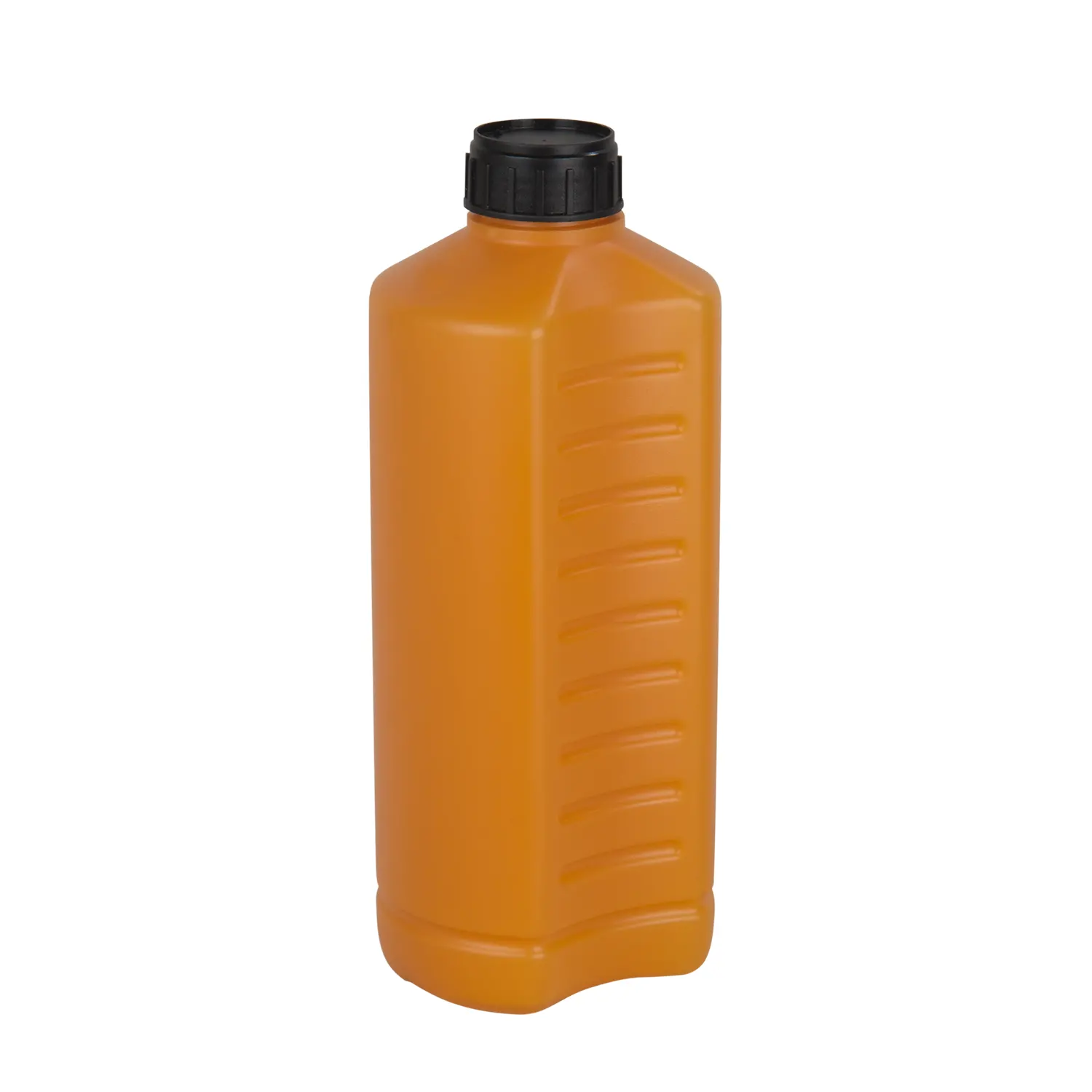 1.000-cc-Hilal Runde Karamellfarbene Polyethylenflasche 1.000-cc-Hilal Runde Karamellfarbene Polyethylenflasche