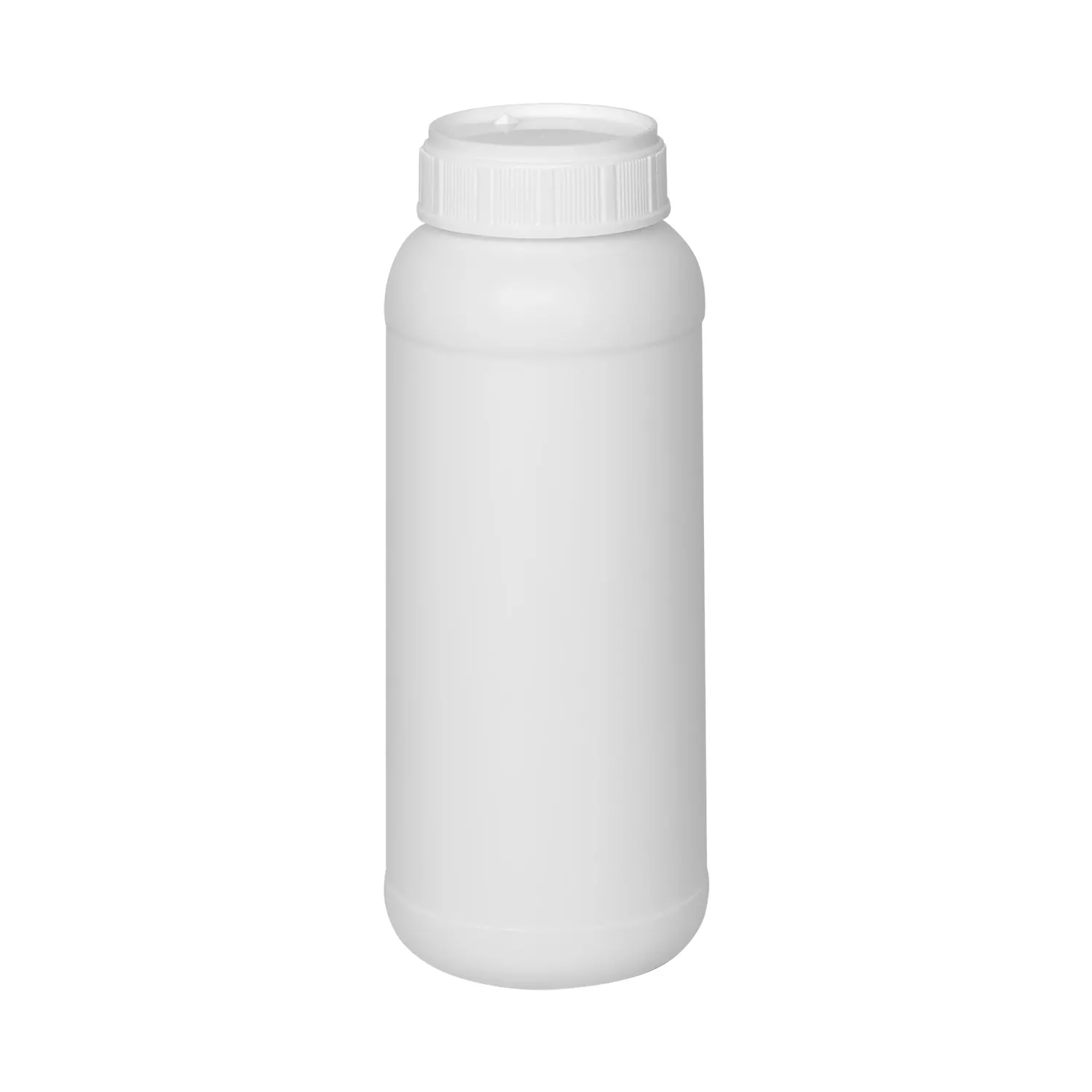 1.200 cc 63 mm Weithals Weiße Polyethylen Flasche 1.200 cc 63 mm Weithals Weiße Polyethylen Flasche