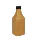 2.000 cc Becom Braune Polyethylen-Flasche
