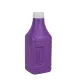 2000 cc Becom Violett Polyethylen Flasche