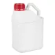 5,000 cc Agros White Polyethylene Canister 5,000 cc Agros White Polyethylene Canister