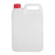 5,000 cc Favori White Polyethylene Canister