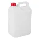 5,000 cc Favori White Polyethylene Canister