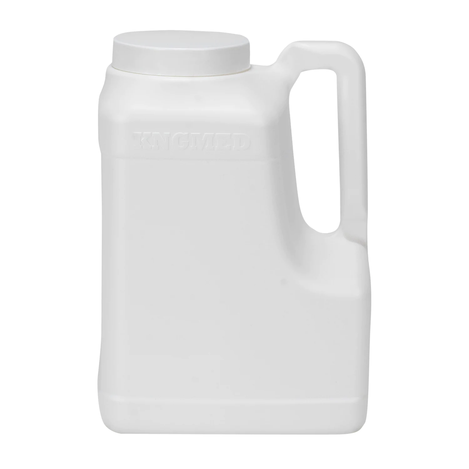 5,000 cc King White Polyethylene Container