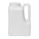 5,000 cc King White Polyethylene Container