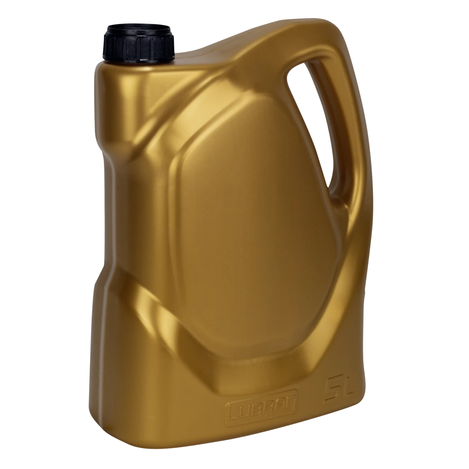 5.000 cc Schmierölbehälter aus Gold-Polyethylen