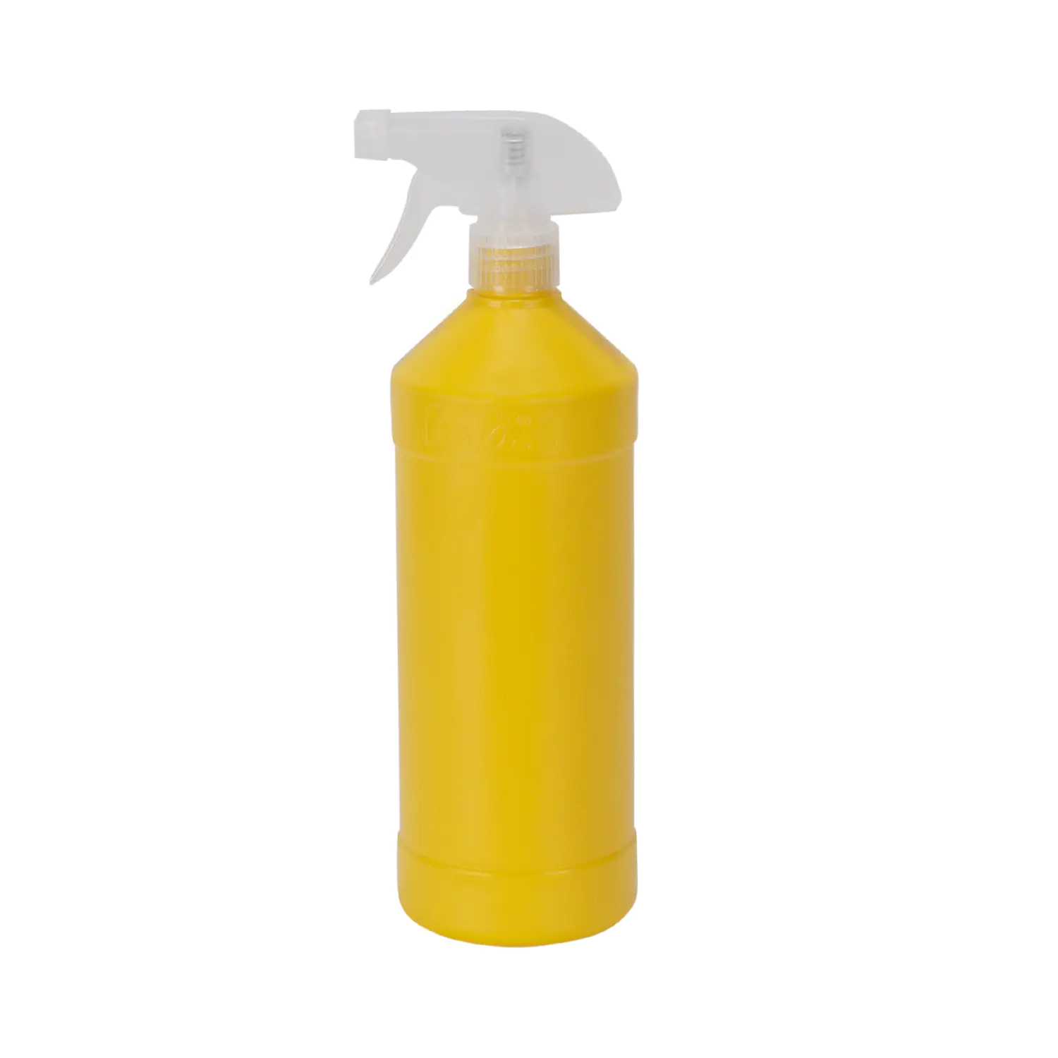 1,000 cc Linda Spray Yellow Polyethylene Bottle