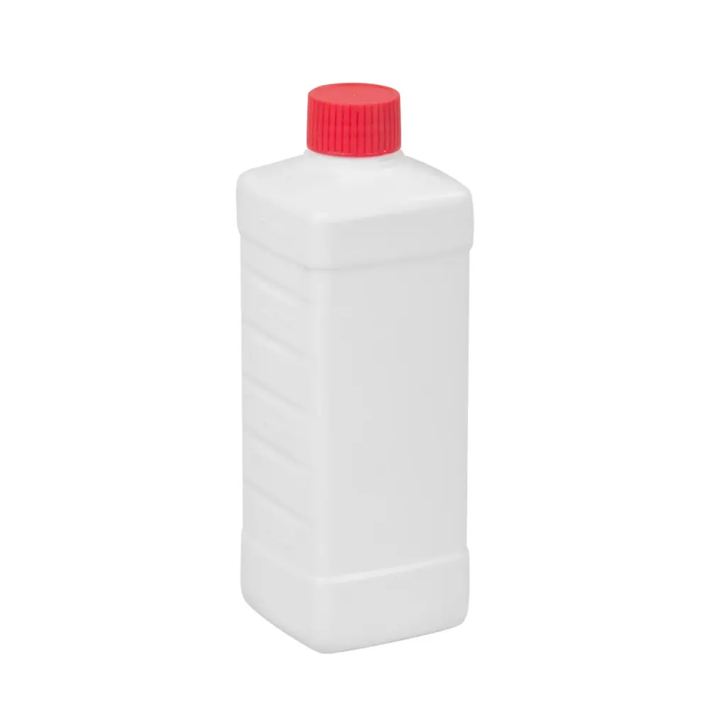 Bouteille En Polyéthylène Blanc De 1,000 Cc Pour Désinfectant Perle