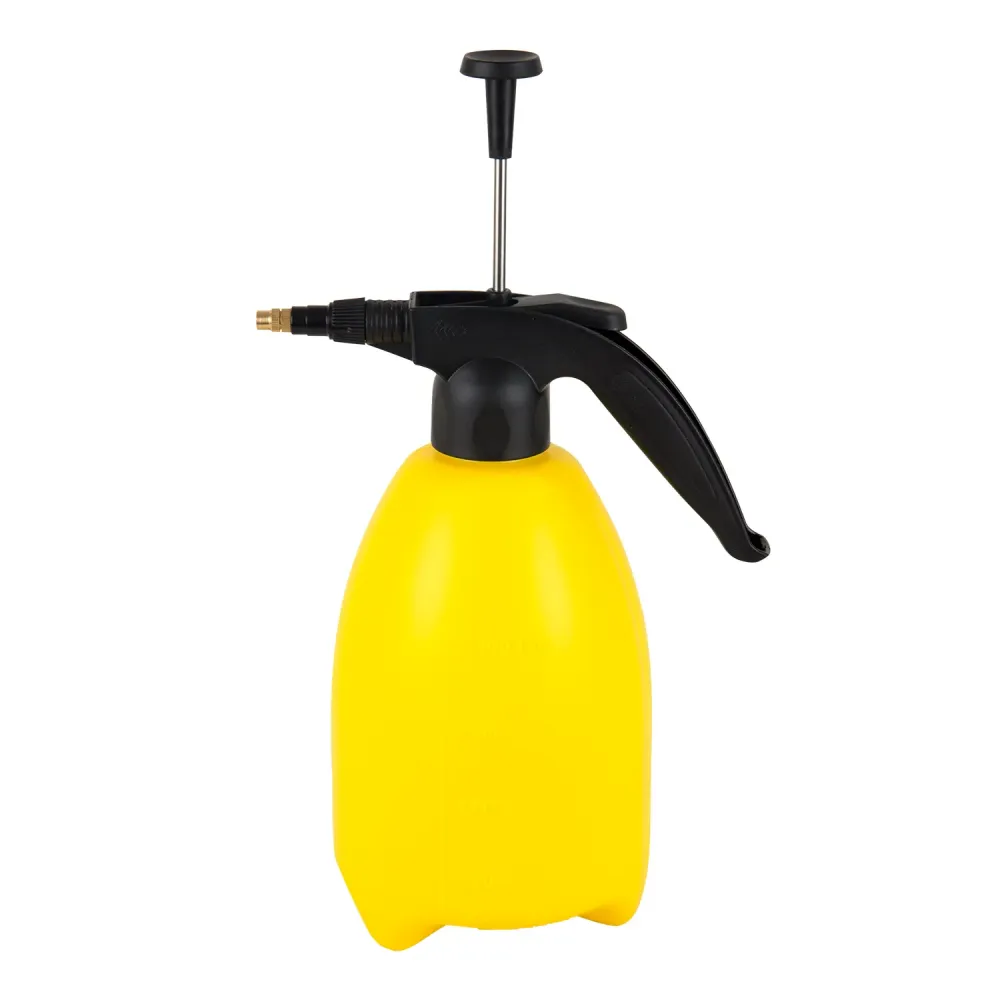 Tambour Chimique Agricole à Pompe en Polyéthylène Jaune 2,000 cc Bahçem