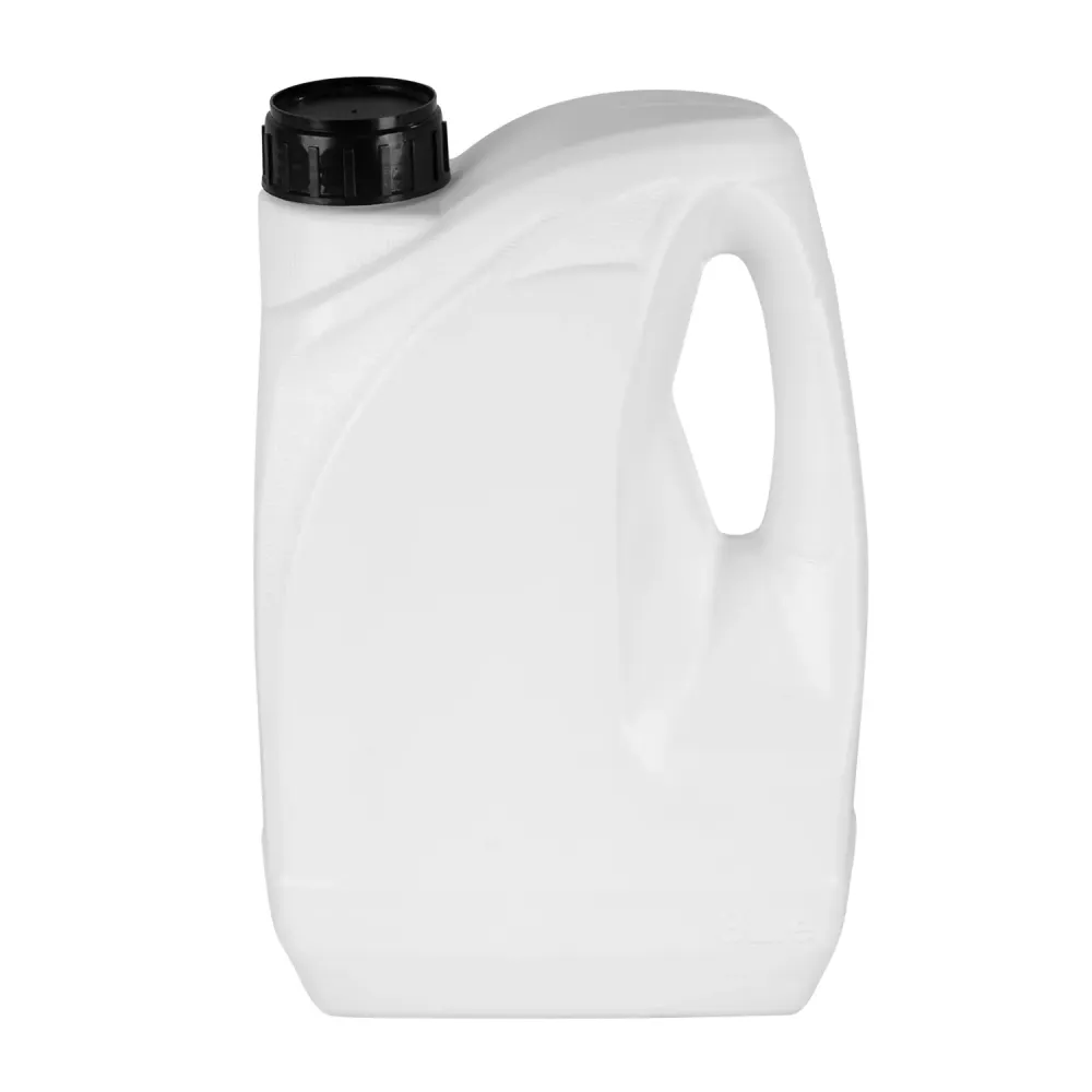 3 Litres Lubrifiant Bouteille Polyéthylène Blanc