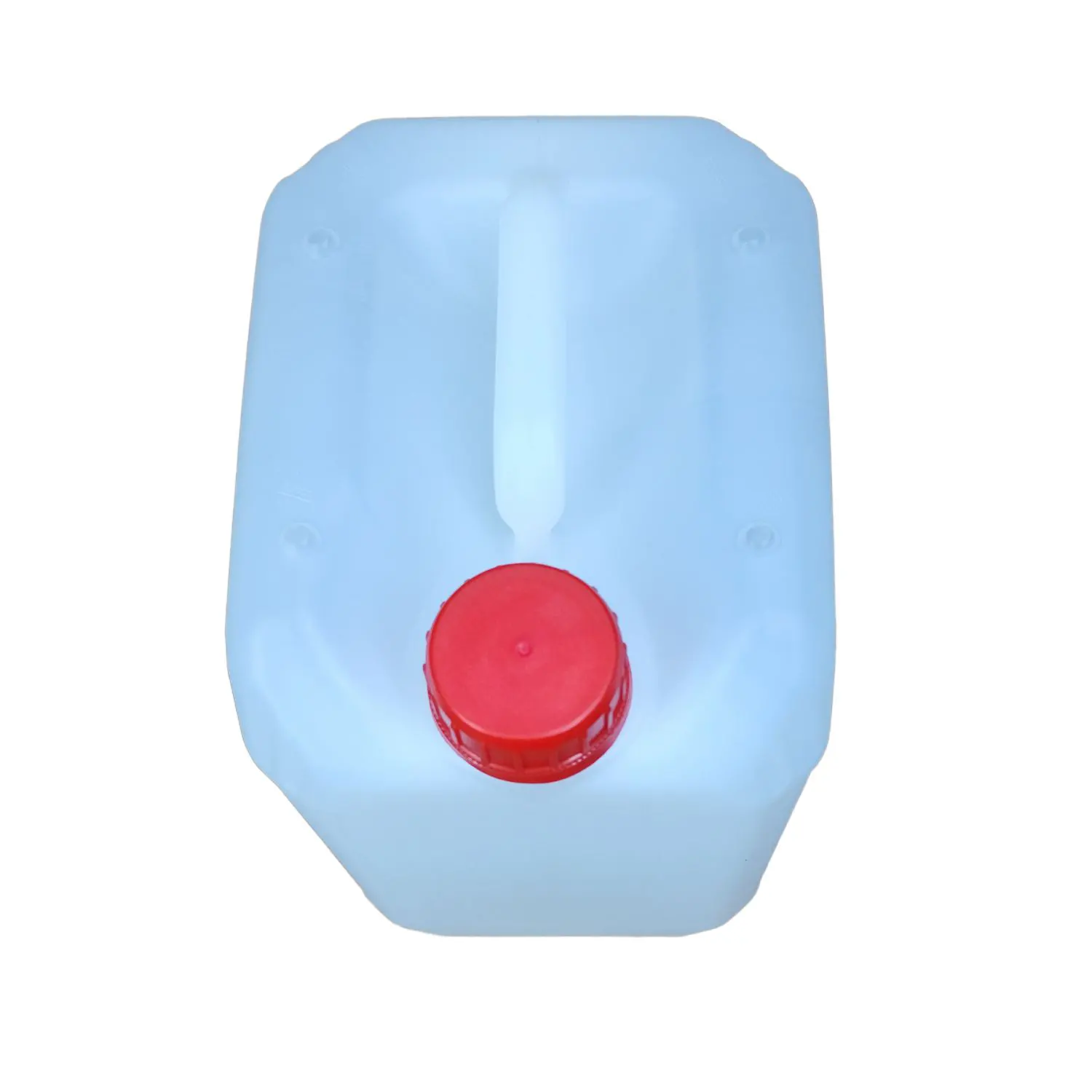 Bouteille Industrielle En Polyéthylène Blanc De 4 Litres