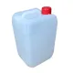 Bouteille Industrielle En Polyéthylène Blanc De 4 Litres