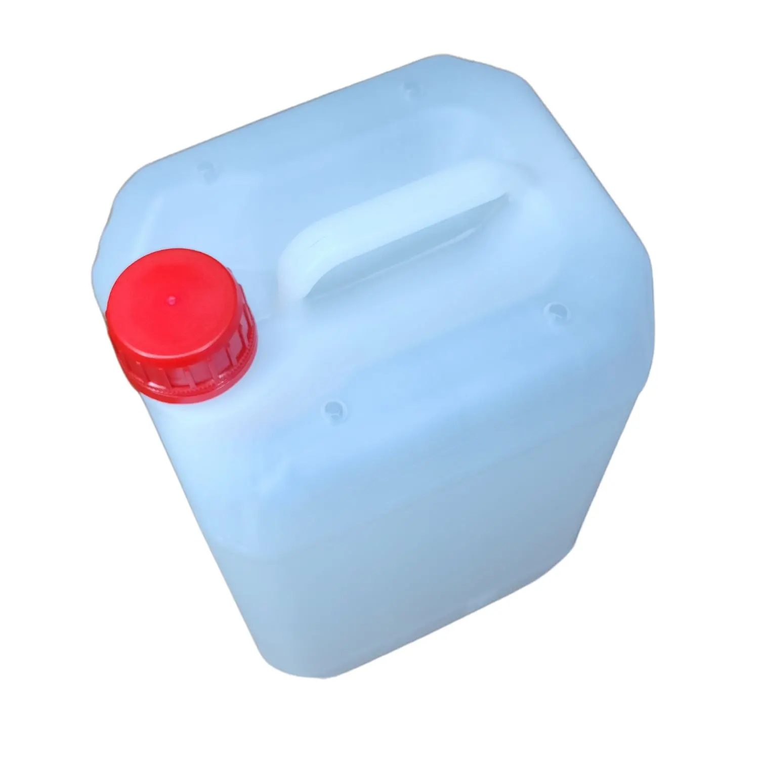 Bouteille Industrielle En Polyéthylène Blanc De 4 Litres
