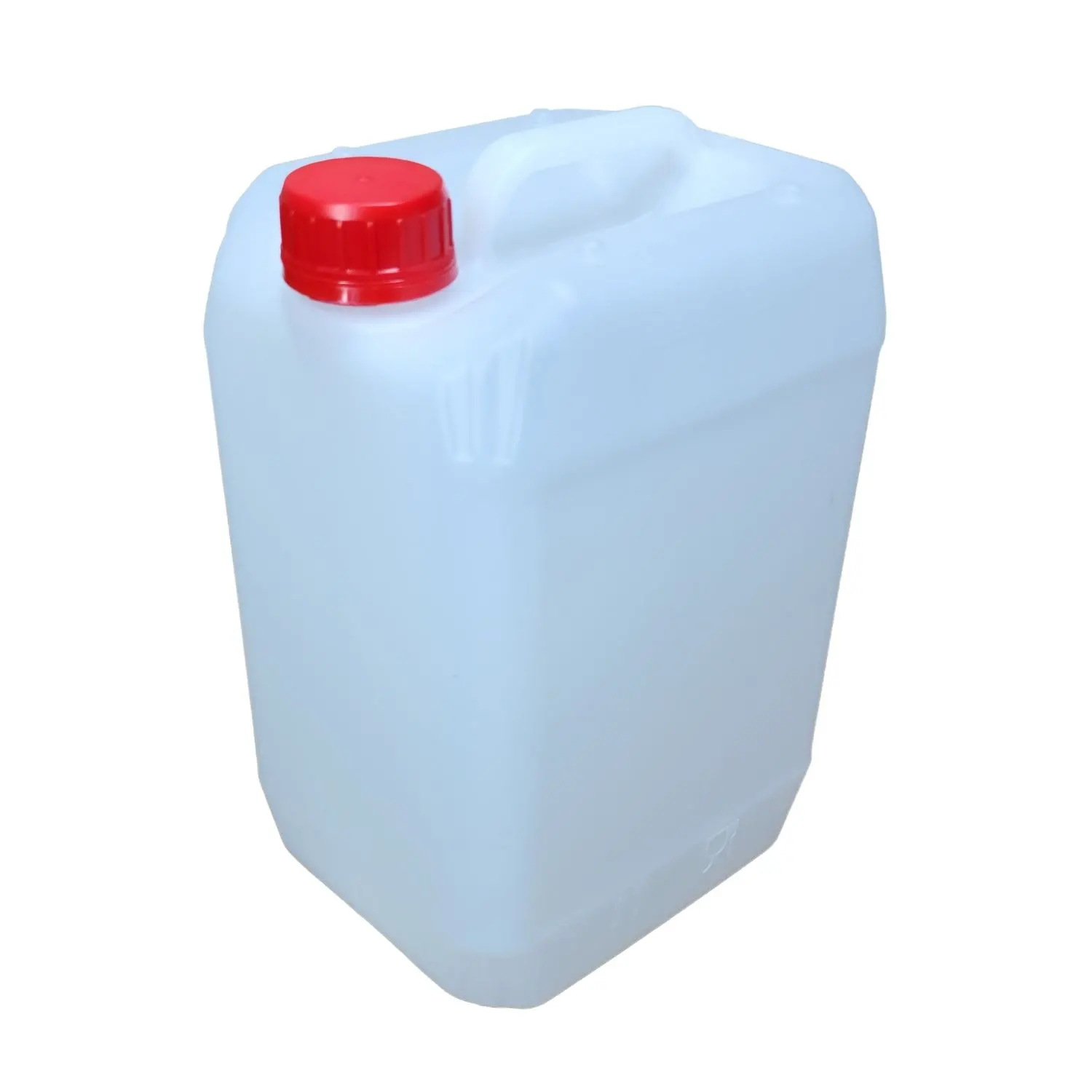 Bouteille Industrielle En Polyéthylène Blanc De 4 Litres