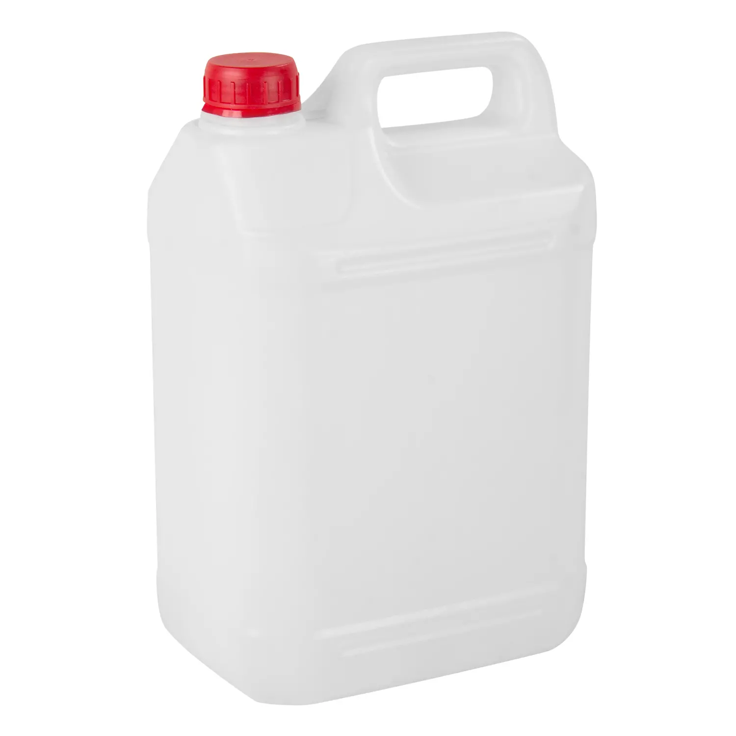 Bidon En Polyéthylène Blanc Favori De 5 Litres