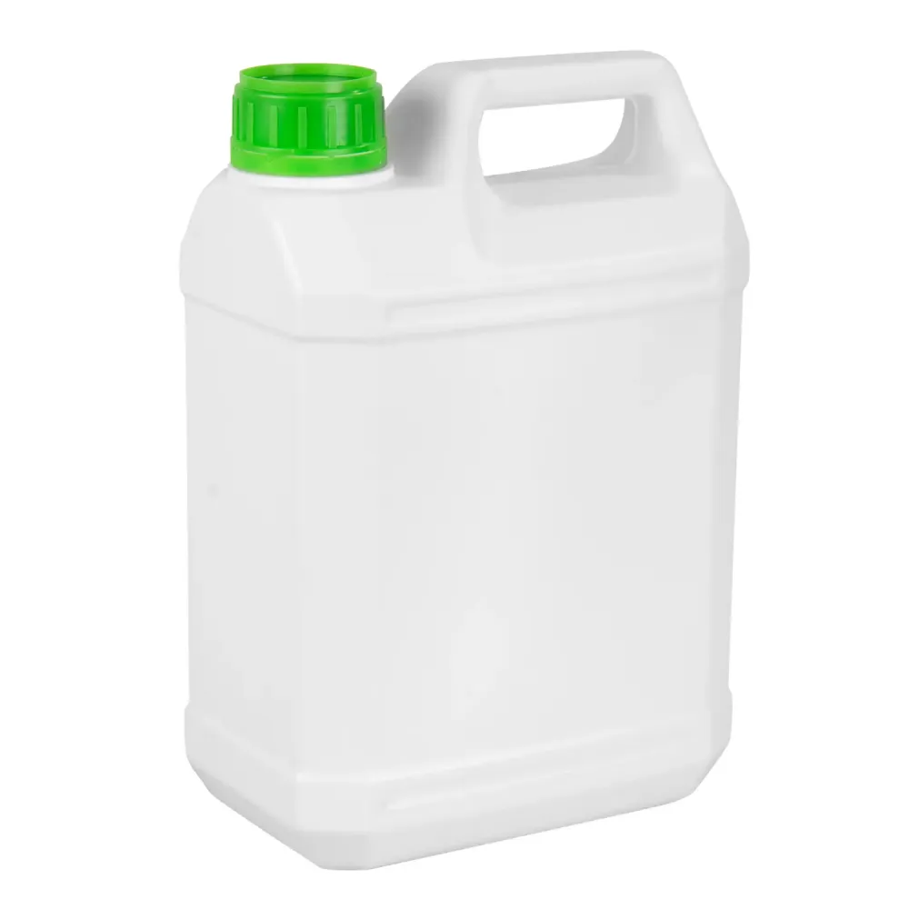 Bidon En Polyéthylène Blanc New Kombi Bottom Locked 5 Litres