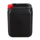 5,000 cc New Industrial Black Polyethylene Canister