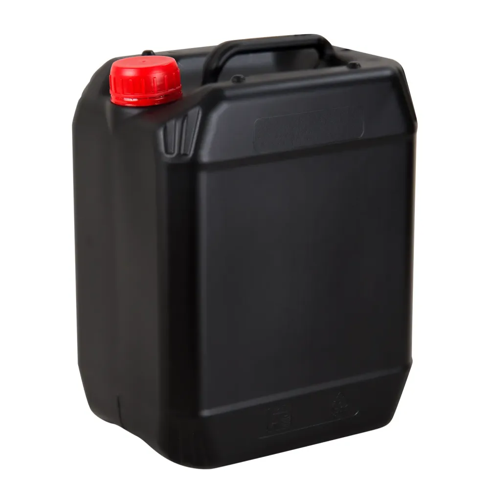5,000 cc New Industrial Black Polyethylene Canister